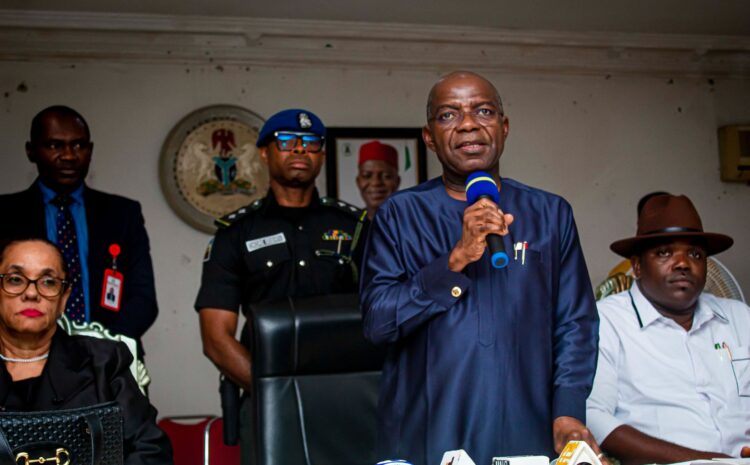  GOVERNOR ALEX OTTI’S SPEECH AT THE INAUGURATION OF THE JUDICIAL PANEL ON THE RECOVERY OF GOVERNMENT PROPERTIES AND FUNDS BELONGING TO THE GOVERNMENT OF ABIA STATE